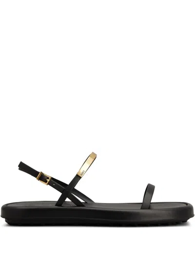 Tod's Minimal Sandal In Black