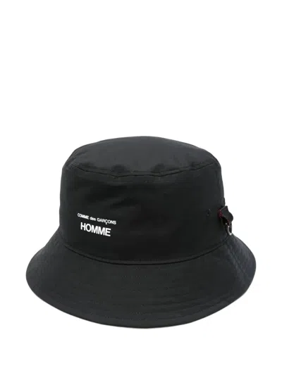 Comme Des Garçons Homme Deux Men Hat In Black