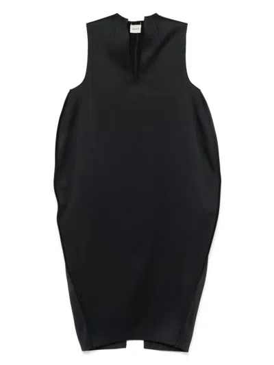 Khaite Blanche Dress In Black