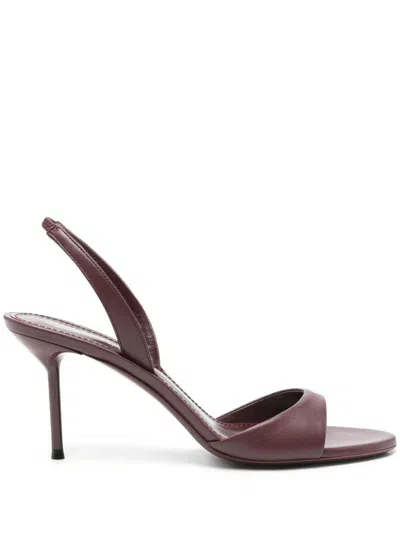 Paris Texas Lidia Sling Back Sandal T.70 In Burgundy
