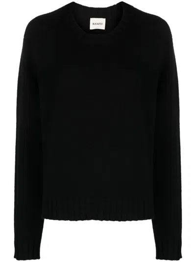 Khaite Mae Sweater In Black