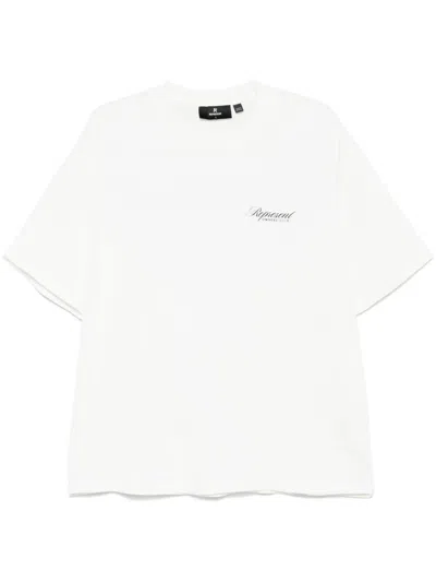 Represent Owners Club Script T-shirt In White