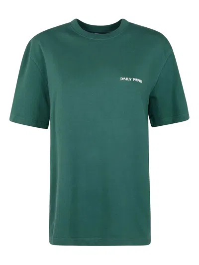Daily Paper Logo-print Cotton T-shirt In Green