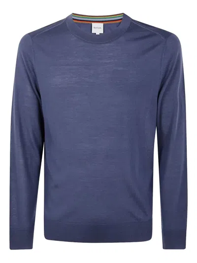 Paul Smith Clear Blue Clothing Sweaters In Blue