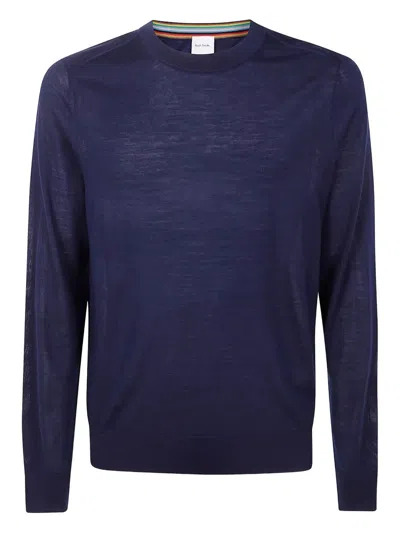 Paul Smith Clear Blue Clothing Sweaters In Blue