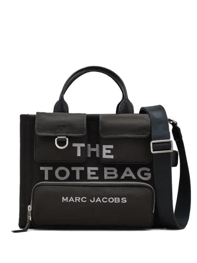 Marc Jacobs The Tote Bag Cargo Canvas Tote Bag In Black