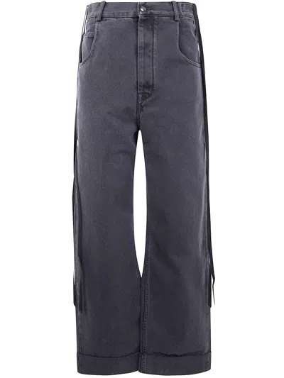 Ann Demeulemeester Kristel 5-pockets High Comfort Trousers In Gray