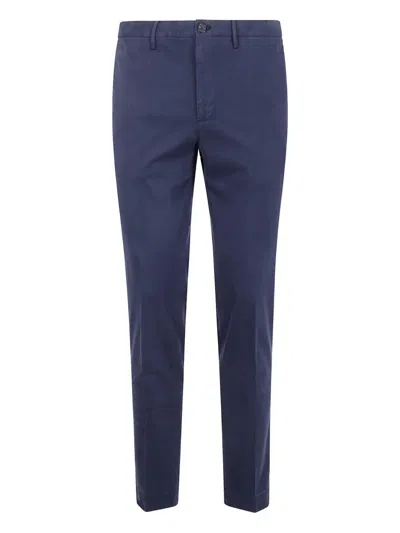 Incotex Tailored Trousers With Pockets In Blue