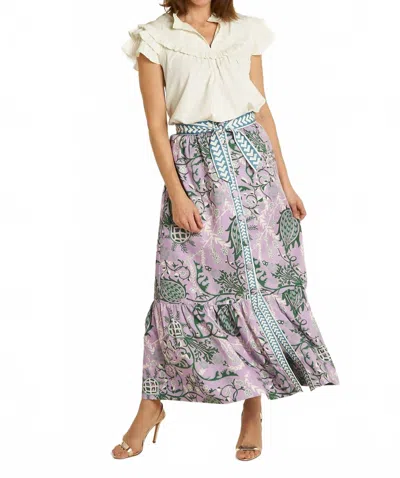 Ck Bradley Tantivy Skirt In Frolic Lavender In Brown