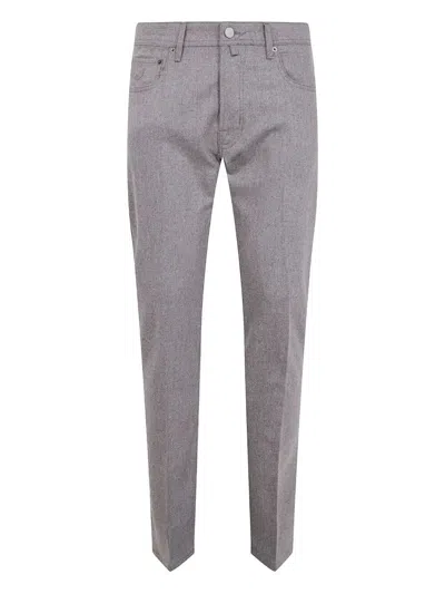 Jacob Cohen Pant 5 Pockets Slim Fit Bard Rw Trousers In Gray