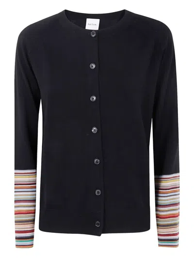 Paul Smith Knitwear Cardigan In Black