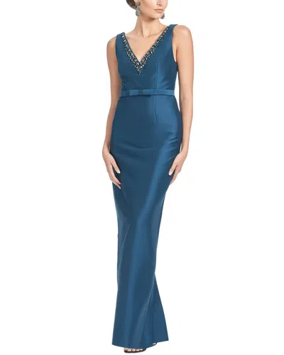 Sachin & Babi Garda Gown In Green