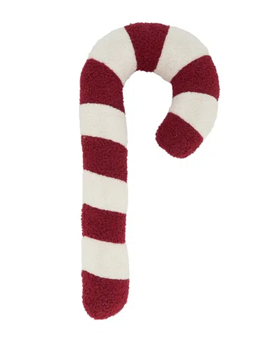 Saro Lifestyle Sweet Dreams Candy Cane Poly Filled Decorative Pillow, 9" X 16" In Multi
