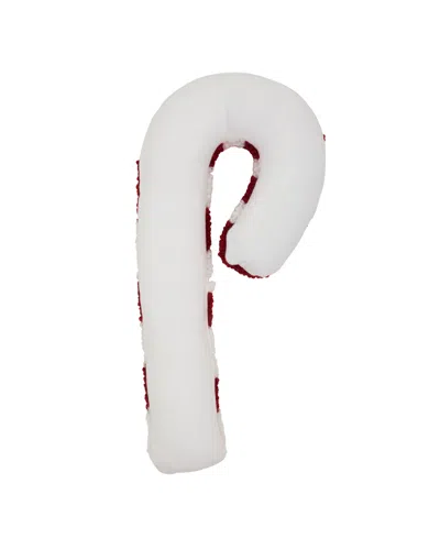Saro Lifestyle Candy Cane Twist Poly Filled Decorative Pillow, 9" X 22" In Multi