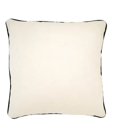 Saro Lifestyle Happy Halloween Tree Down Filled Decorative Pillow, 18" X 18" In Multi