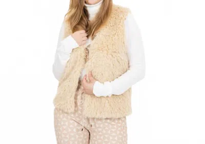 Yest Oda Reversible Vest In Light Sand In Neutral