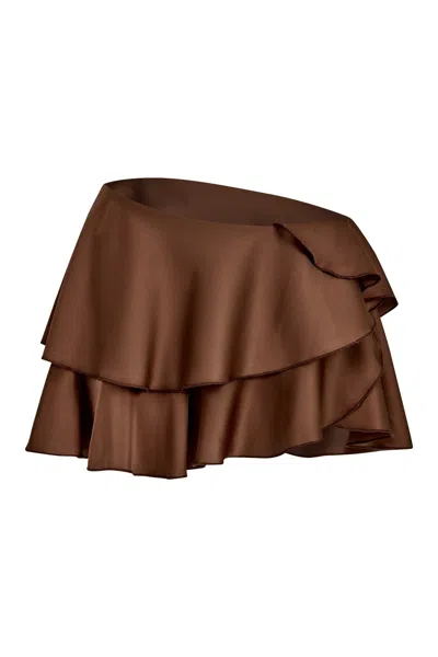 Growny Women's Lalita Skirt Brown In Brown