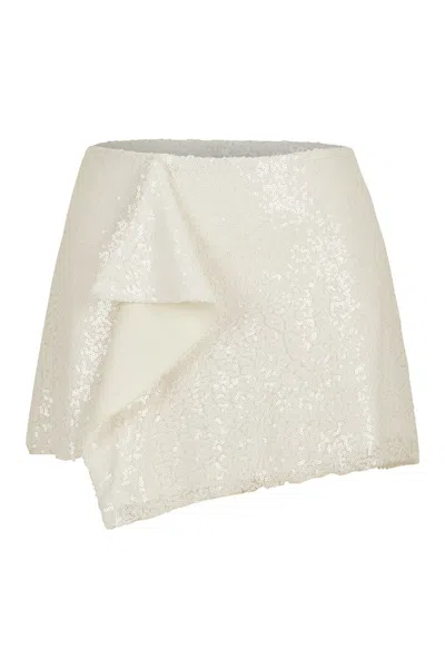 Growny Women's Angie Skirt White In White