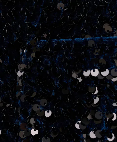 Mango Women's Sequins And Bow Velvet Jacket In Multi