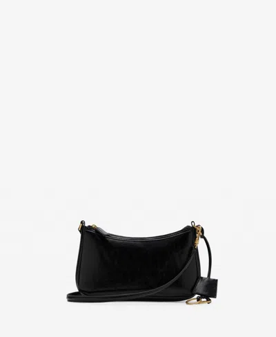 Mango Women's Charms And Rings Crossbody Bag In Black