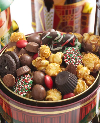 Bonnie & Pop Christmas Nutcracker Gift Tin, Set Of 3 In Multi