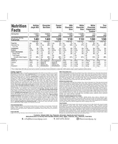 Bonnie & Pop Christmas Nutcracker Gift Tin, Set Of 3 In Multi