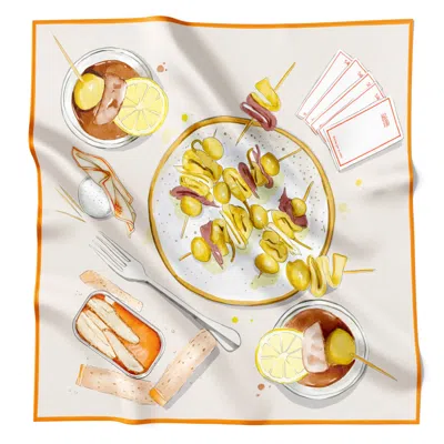 Squaïr Women's Gilda Silk Satin Scarf In Multi