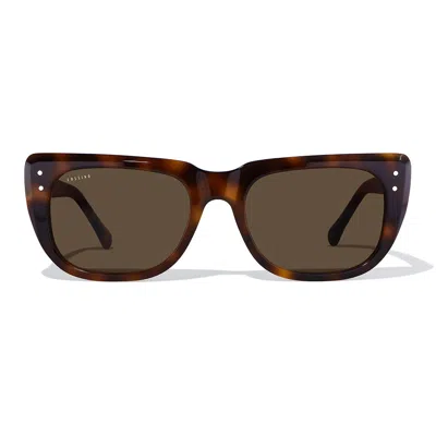 Cossino Women's Brown Monaco Cheri Tortoiseshell Acetate Sunglasses In Brown