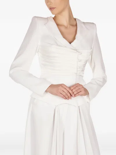 Araftu Button-embellished All In One In Blue