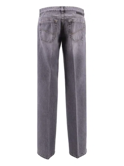Stella Mccartney Tailoring Mixed Trousers In Gray
