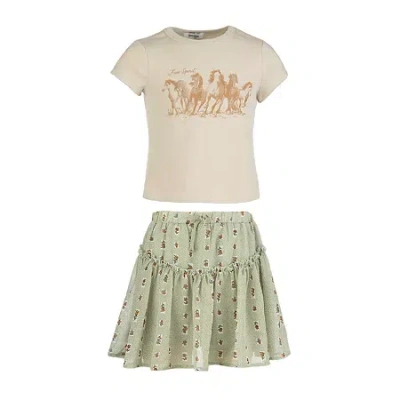 Speechless Big Kid Girls 2-pc. Skirt Set In Multi