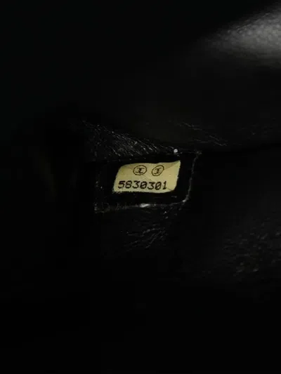 Pre-owned Chanel 1997-1999 Cc Caviar Tote Bag In Black