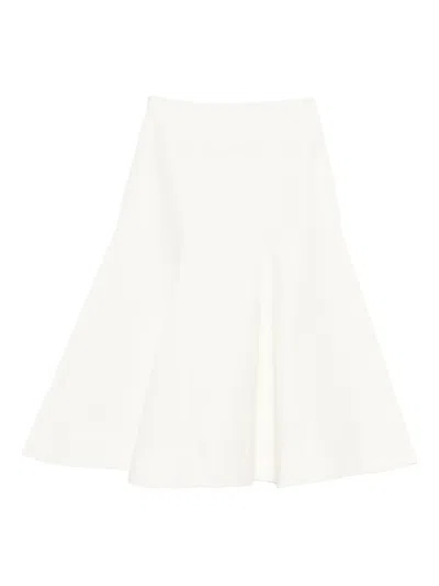 Rohe A-line Midi Skirt In White