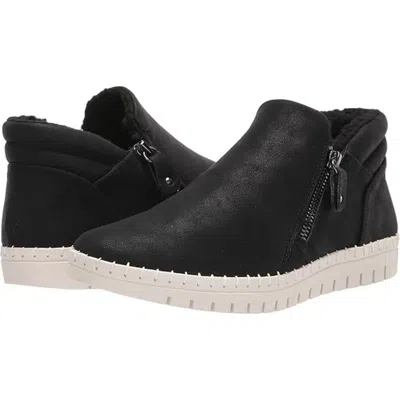 Bella Vita Camberly Boots Women's Black Matte Fleece Lined Bootie Lion836 In Black