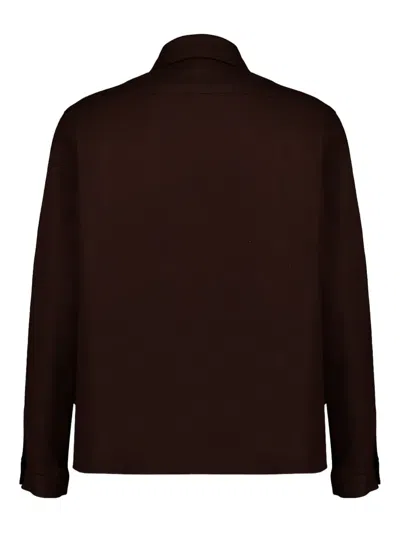 BRAMBLE FRANCK 羊毛夹克式衬衫