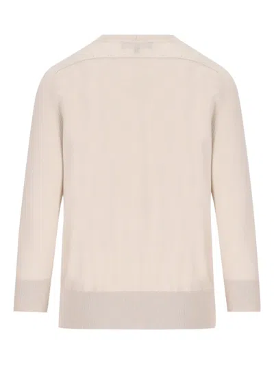 Loro Piana Rib-knit Sweater In Neutral