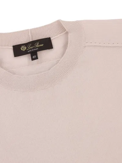 Loro Piana Rib-knit Sweater In Neutral
