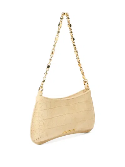 Jacquemus Le Bisou Chaine Shoulder Bag In Neutral