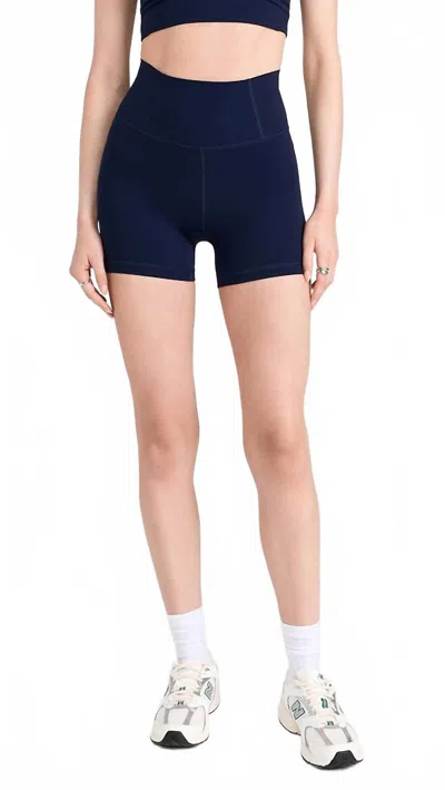 Fp Movement Never Better Bike Short In Midnight Navy In Blue