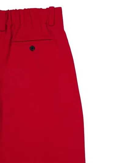 Givenchy Pleated Trousers In Red