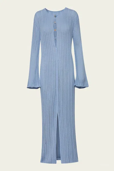 Baobab Mamu Maxi Dress In Baby Blue