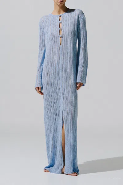 Baobab Mamu Maxi Dress In Baby Blue