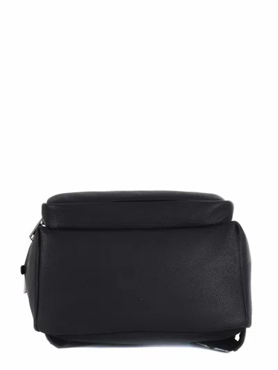 Hugo Boss Embossed-pattern Backpack In Black