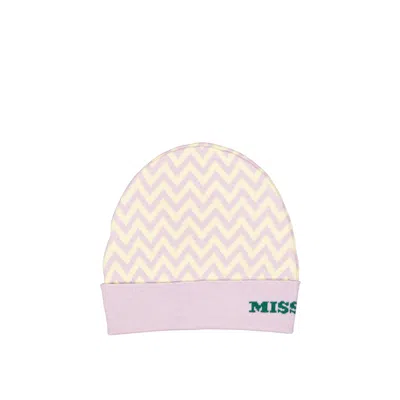 Missoni Wool Hat In Pink