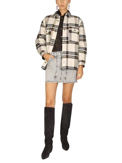 Isabel Marant Étoile Isabel Marant Etoile Padded Oversized Coat In Neutral