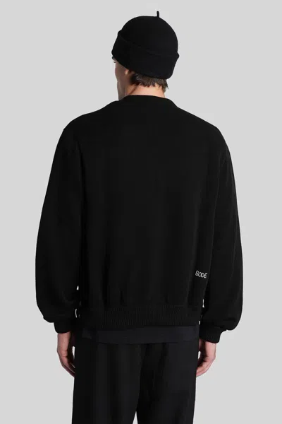 Bode Cardigan In Black