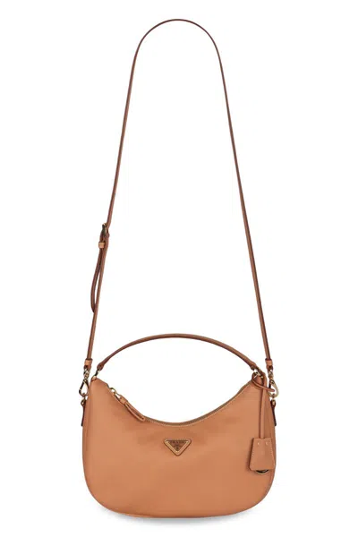 Prada Bag Sac Soft Grain In Leather In Brown