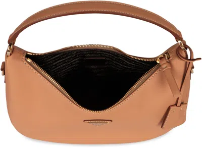 Prada Bag Sac Soft Grain In Leather In Brown