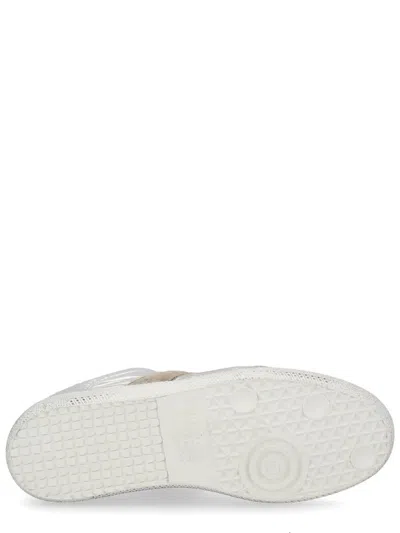 Maison Margiela Replica Sneakers With Metallic Panel Design In Multi