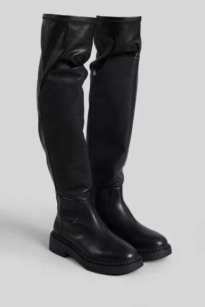 Ash Maxim High Heels Boots In Black